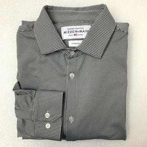 Mizzen+Main Spinnaker Trim Fit Button Down Dress Shirt - Men's XL
